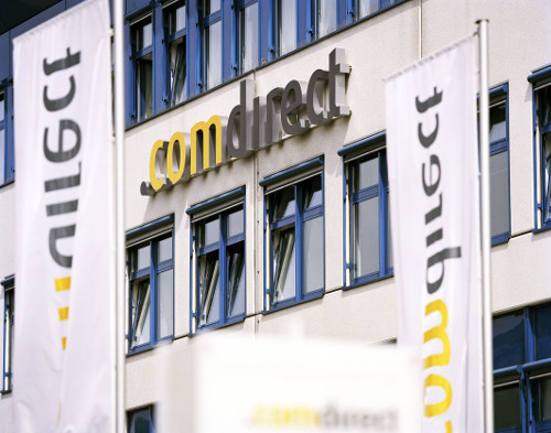 Vorderansicht der comdirect