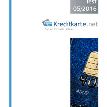 Deckblatt zur PDF Corporate Cards Test 2016