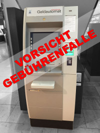 Freistehender Internationaler Geldautomat