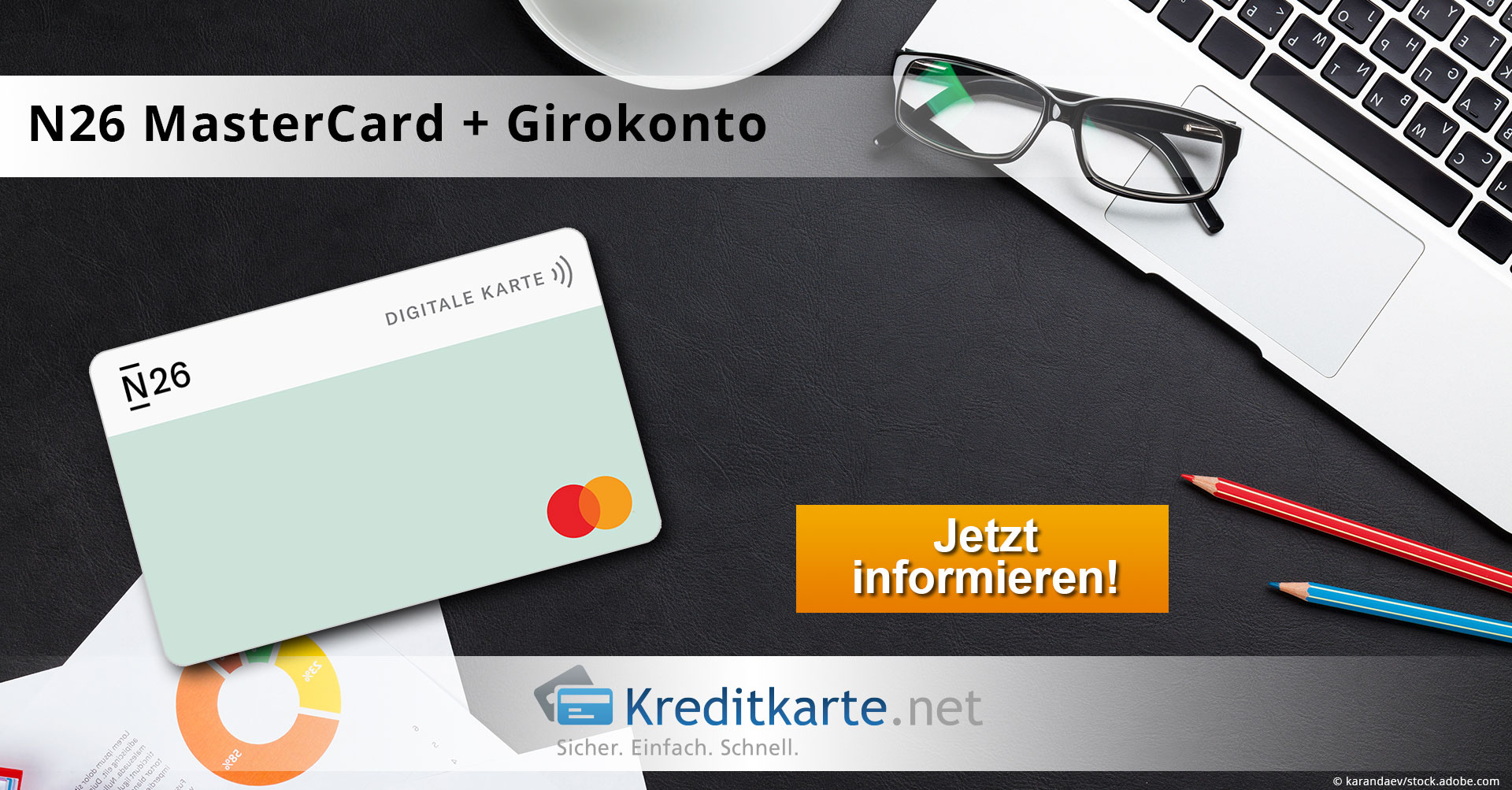 N26 - Kostenloses Girokonto + MasterCard