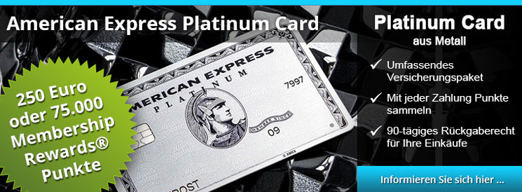 American Express Business Platinum Card - umfassendes Versicherungspaket, Punkte sammeln