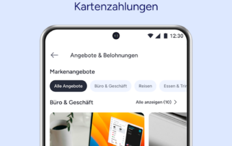 Werbemittel von Tide zeigt Funktionalität der App