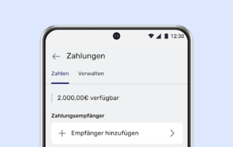 Werbemittel von Tide zeigt Funktionalität der App