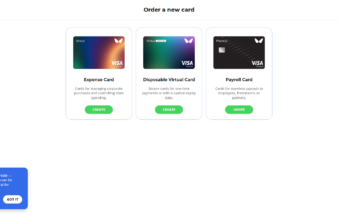 Werbemittel von Wallester zeigt Funktionalität