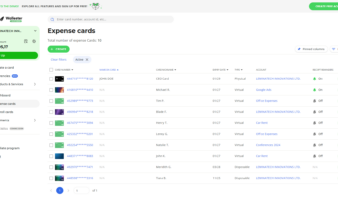 Werbemittel von Wallester zeigt Funktionalität